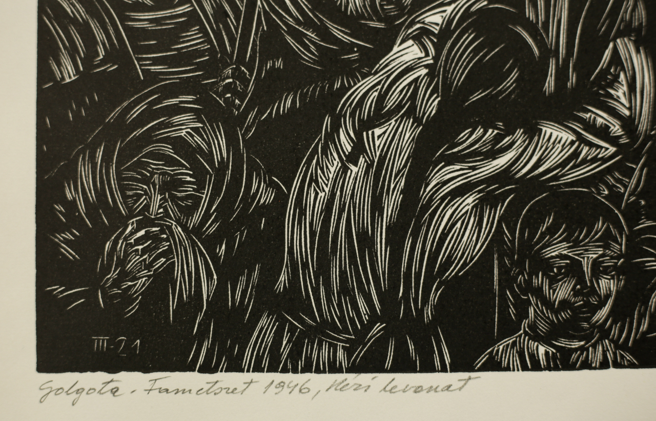 GY.Szabó Béla, Golgotha, 1946 [5]