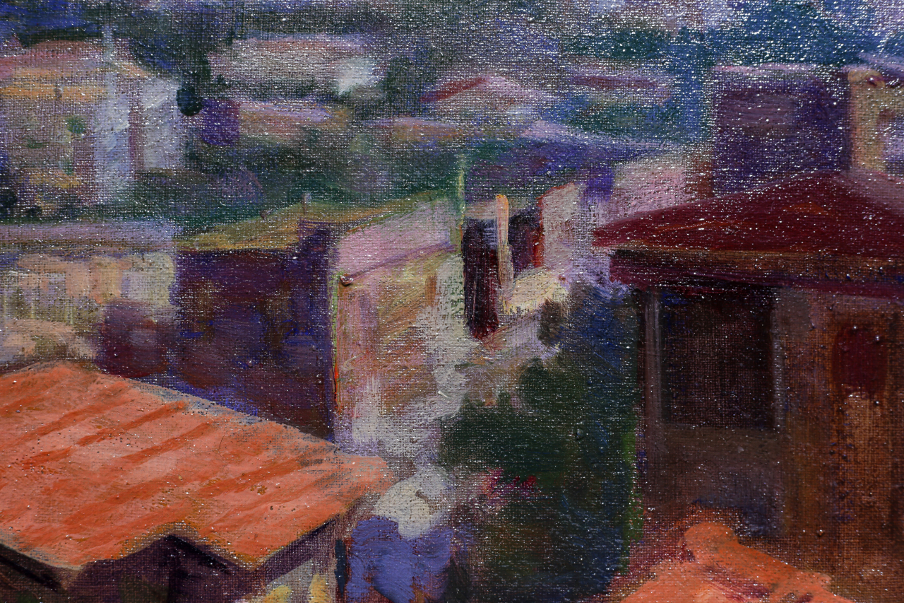 Zsigmond Béla, Peisaj din Istanbul cu biserica Sfânta Sofia [2]