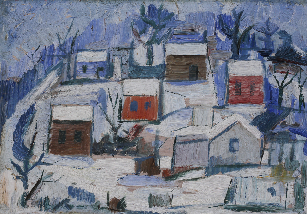 József BARTOVICS,  Iarnă la Oradea [1]