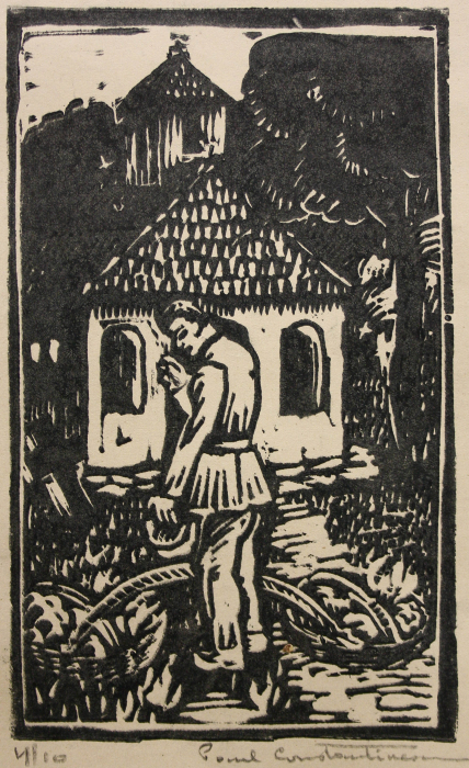 Paul CONSTANTINESCU, In the Church Garden [5]