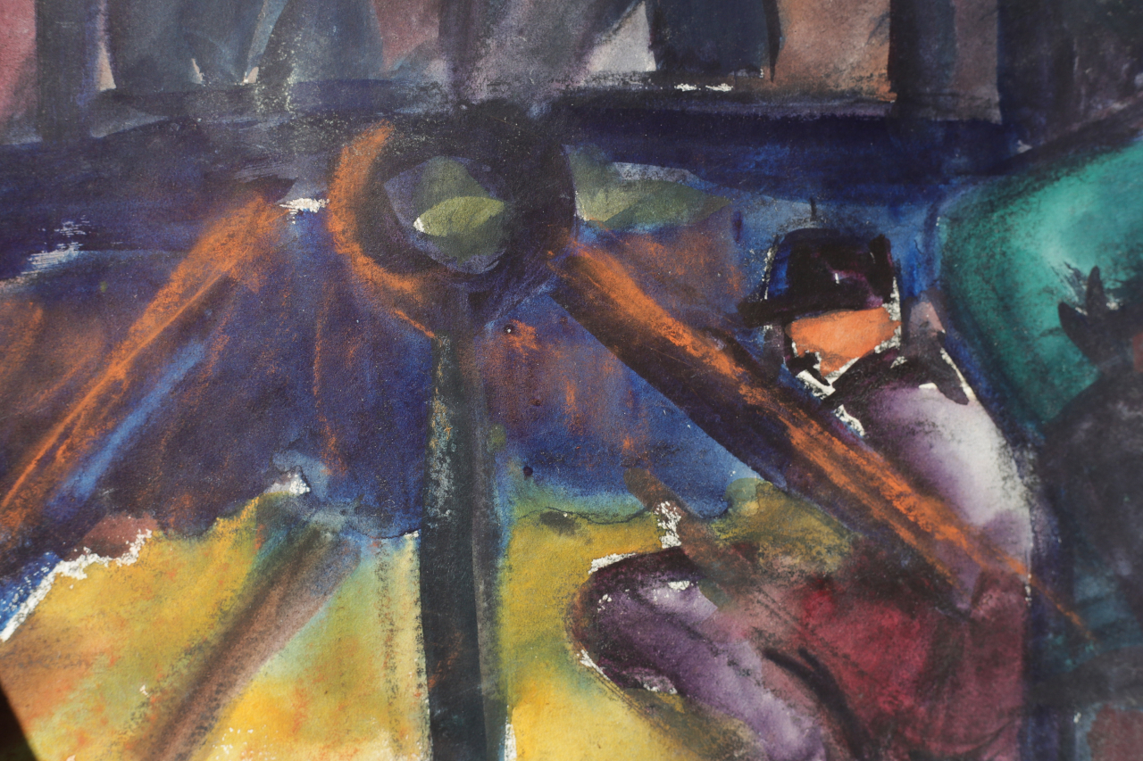 Iulia HĂLĂUCESCU, Bicaz, În tunel, 1959 [2]