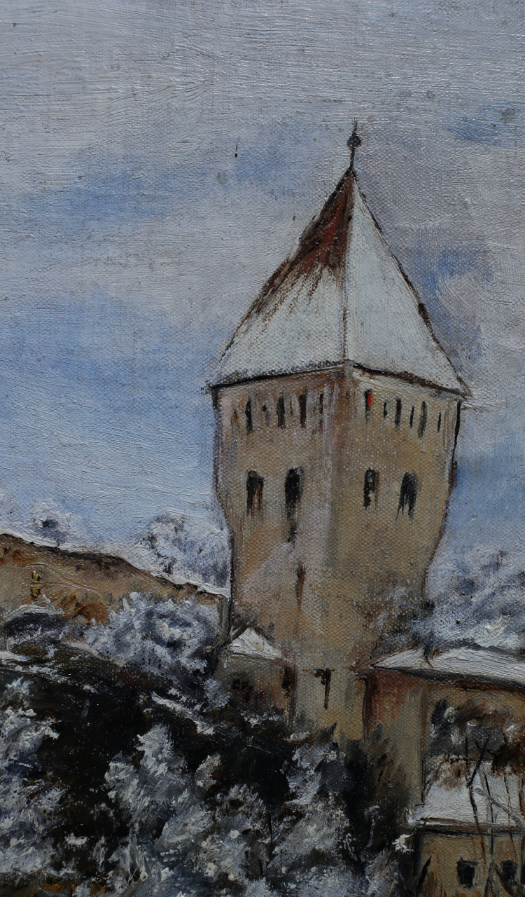 AUTOR neidentificat, Cetate medievală [2]