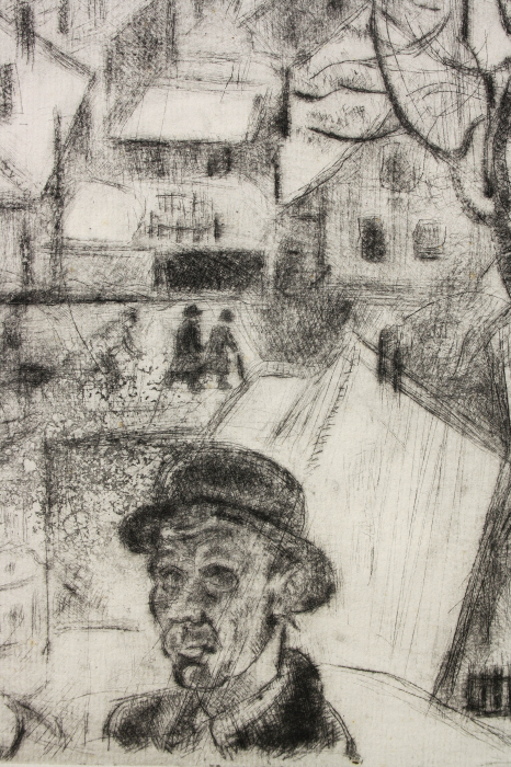 PIRK János, Autoportret la Szentendre [2]