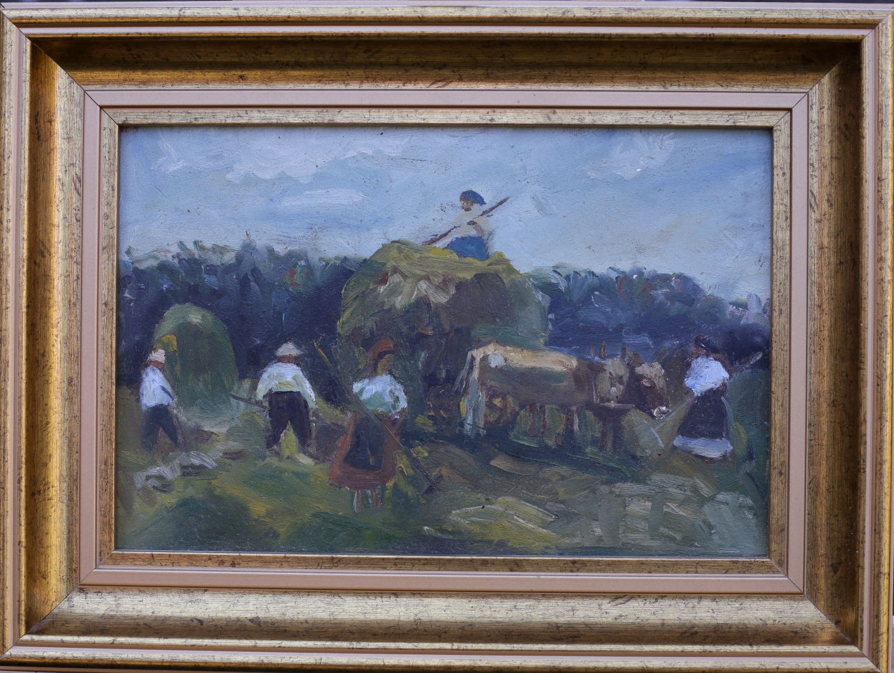 AUTOR neidentificat, La fân [2]