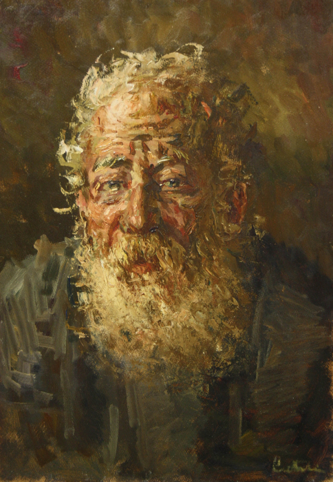Theodor CATELIU, Portret de bătrân evreu [1]