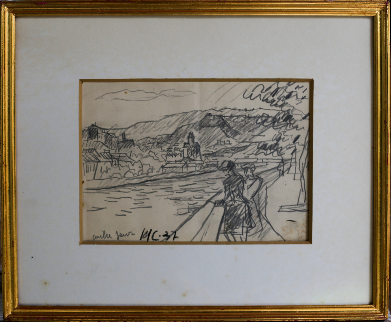 Henri CATARGI,  Peisaj francez, 1937 [2]