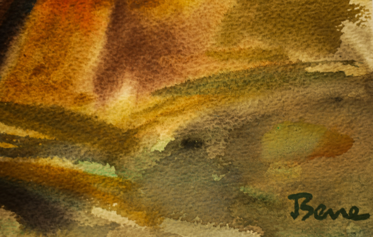 ​​​​​​​BENE József, Peisaj cu case [5]