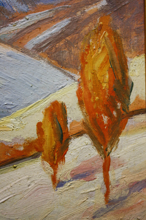 Imre DRÓCSAY, Peisaj de iarnă timpurie, 1963 [2]