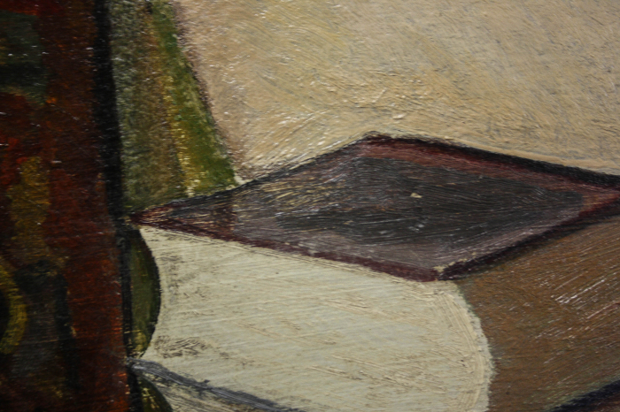 Unidentified AUTHOR,  Still Life with Books and Icon [2]
