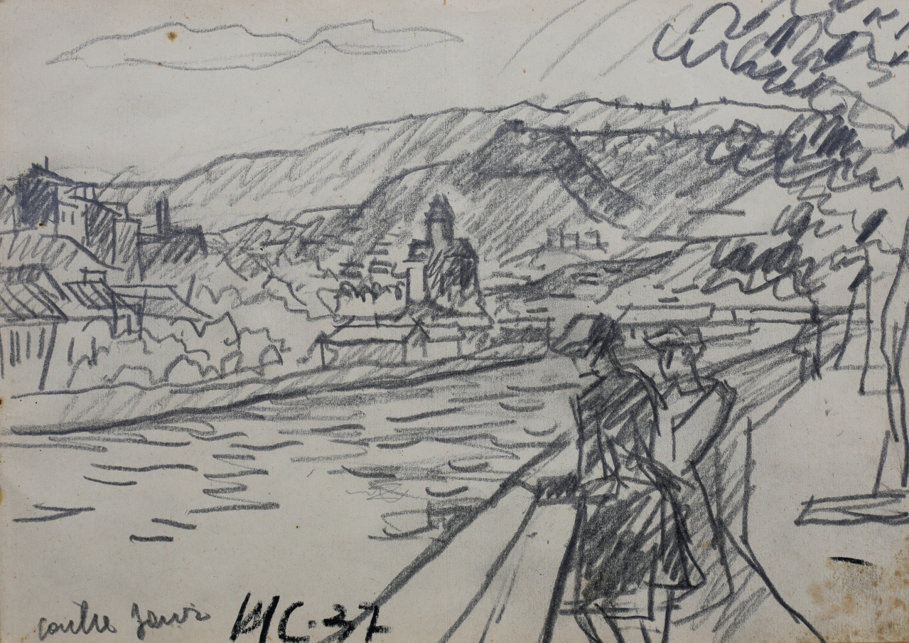 Henri CATARGI,  Peisaj francez, 1937 [1]