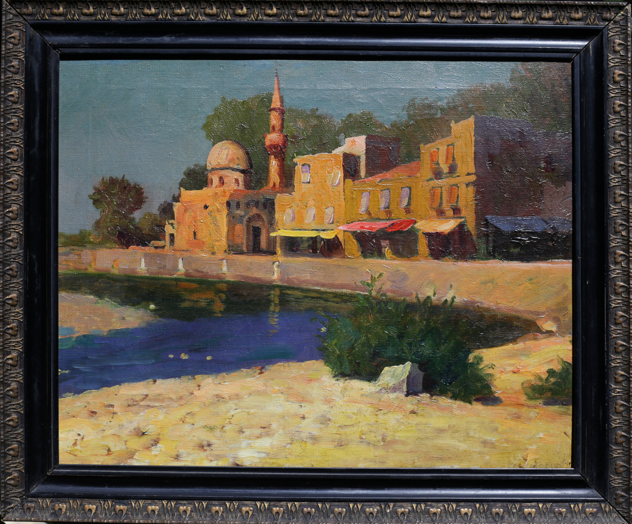 Zsigmond Béla,  Landscape from Constantinople [4]