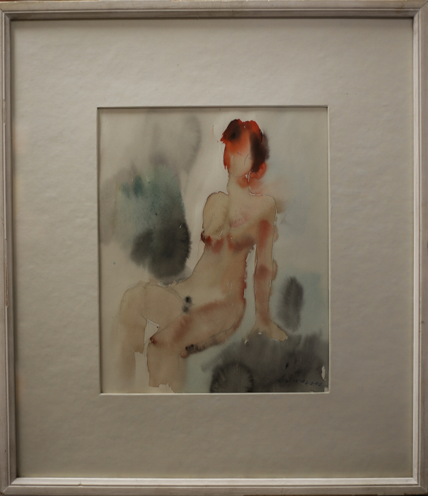 Unidentified AUTHOR , Seated Nude [3]