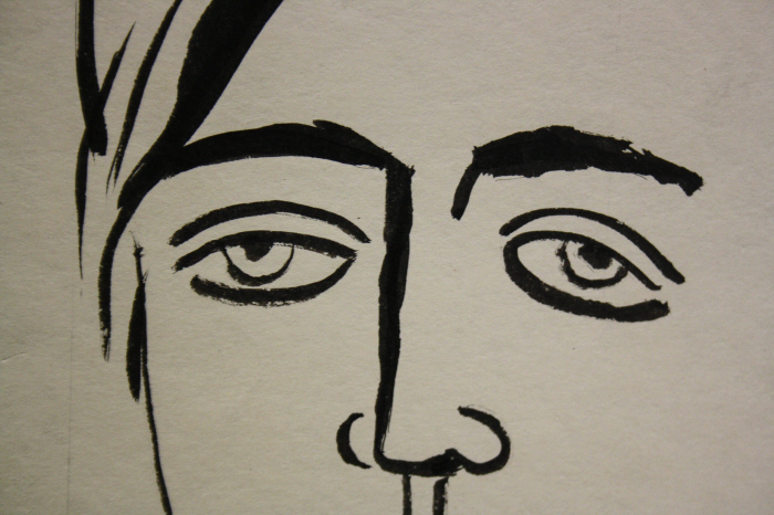 Dragoș MORĂRESCU, Portretul poetului Octavian GOGA, 1975 [2]