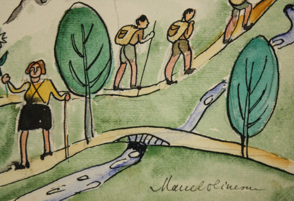 Marcel OLINESCU, On Mountain Trails [3]