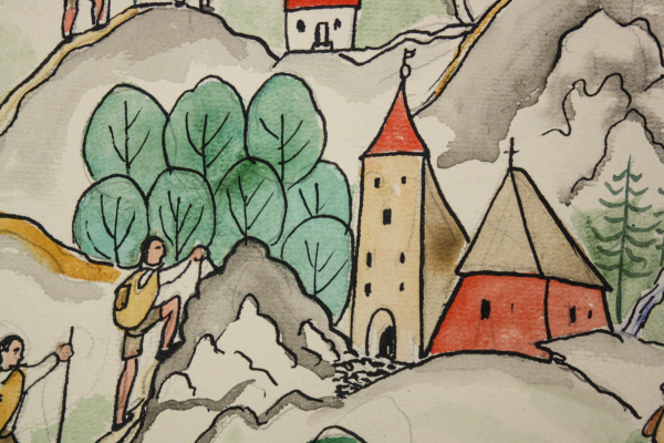 Marcel OLINESCU, On Mountain Trails [2]