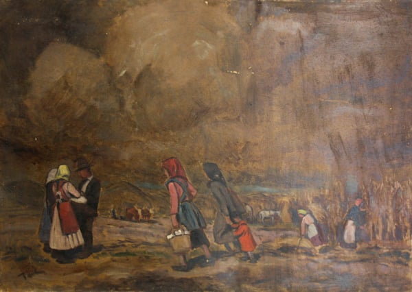TIBOR Ernő, Peasants in the field [1]
