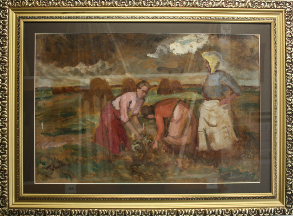 TIBOR Ernő, Peasants in the Field [5]