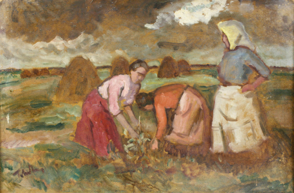 TIBOR Ernő, Peasants in the Field [1]
