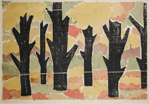 Marcel OLINESCU, Autumn Forest, 1965 [1]