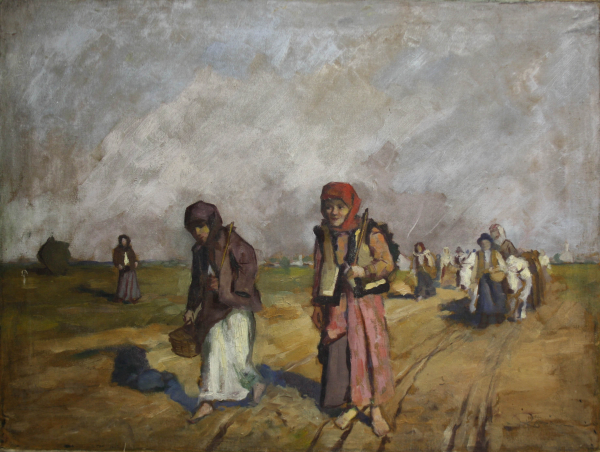 Iolanda ROSA, Peasants on the Way [1]