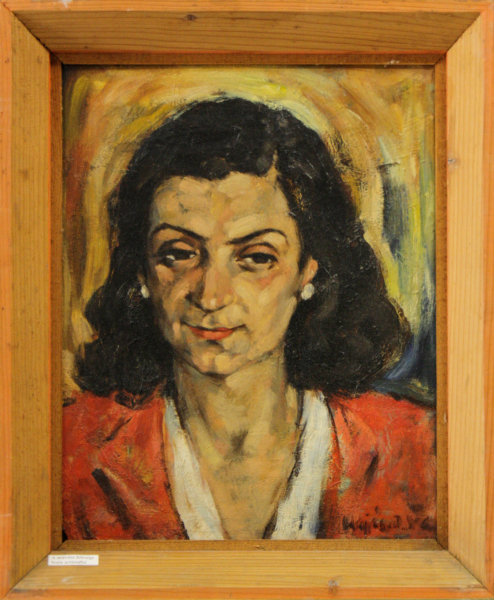 HAJÓS Imre László, Portrait of Wife [4]