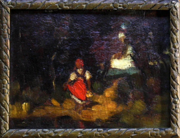 Teodor HARȘIA,  Little Girl in the Woods [3]