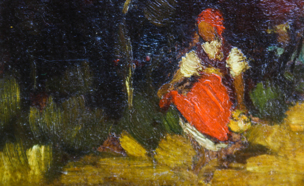 Teodor HARȘIA,  Little Girl in the Woods [2]