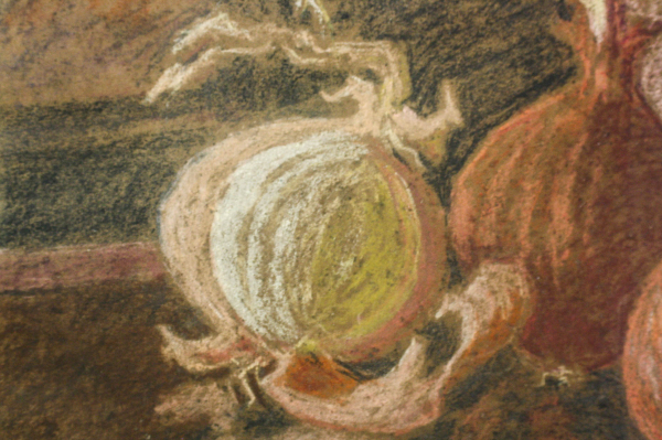 SZTELEK Norbert, Still Life with Onions [2]