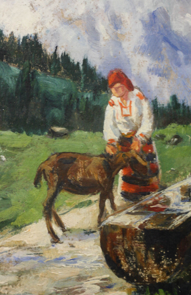 AUTOR neidentificat, La adăpătoare [2]