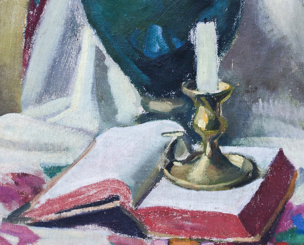 AUTOR băimărean, Natură statică cu ulcior verde [2]