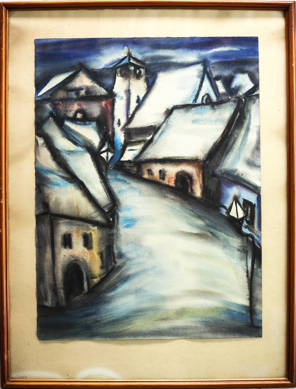 Unidentified AUTHOR, Thiny Street in a Medieval Fortress [4]
