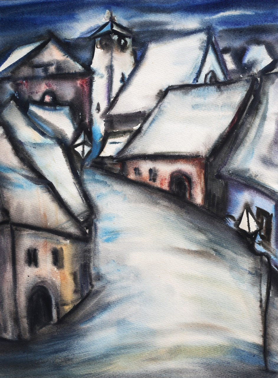 Unidentified AUTHOR, Thiny Street in a Medieval Fortress [1]