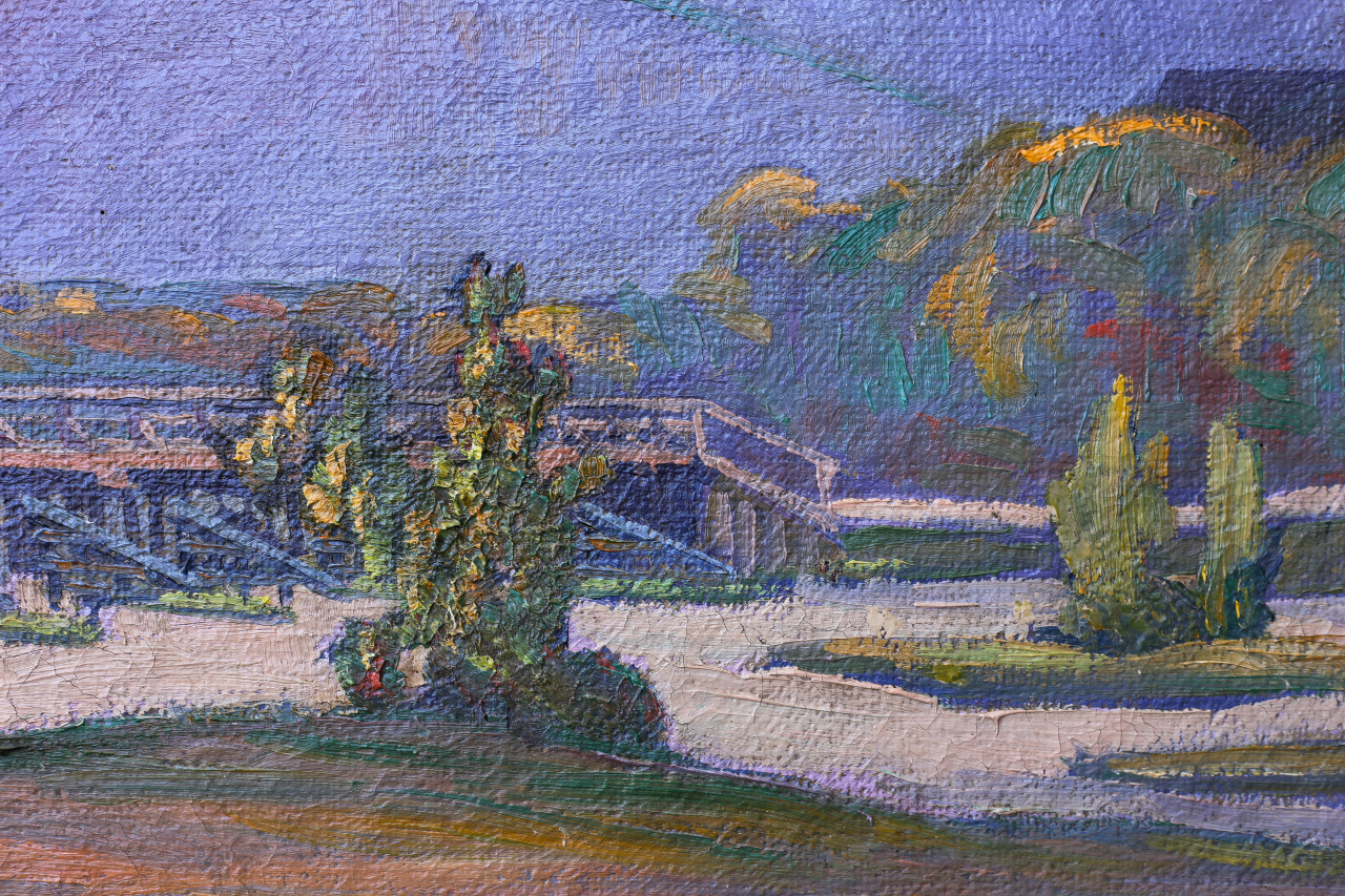 BARABÁS Márton I MÁRKUSFALVI, Peisaj băimărean, 1923 [3]