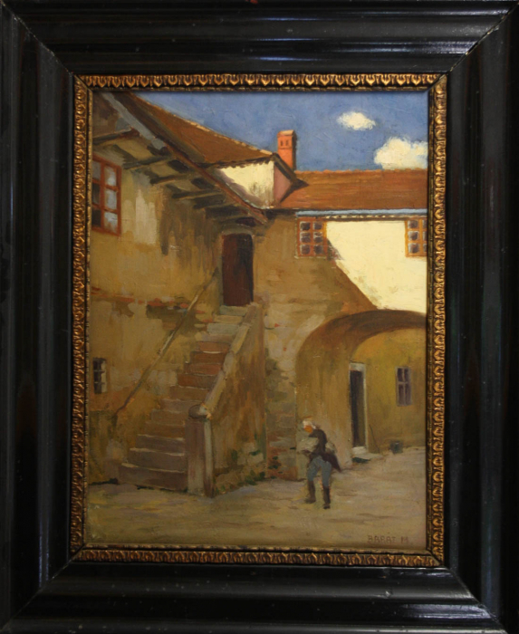 BARÁT Móric, Old Courtyard [6]