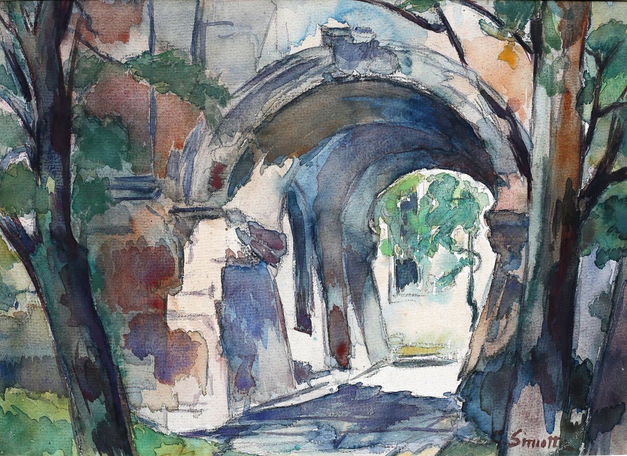 Gheorghe SIMOTTA, Courtyard [1]