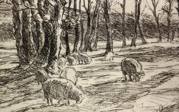 BOLDIZSÁR István, Grazing Sheep [2]
