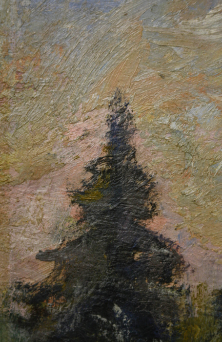 Emil CORNEA, Peisaj din Borsec,1956 [2]