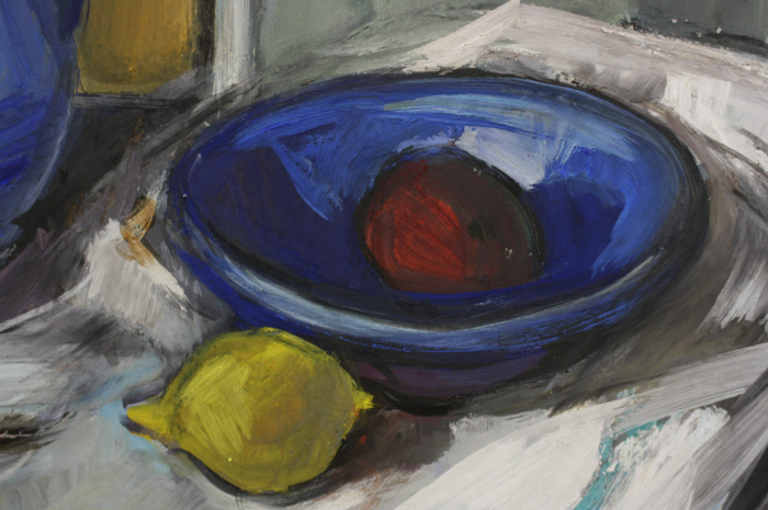TOKAY Ilona, ​​Still Life  with Flowers, Fruits and Painting [3]