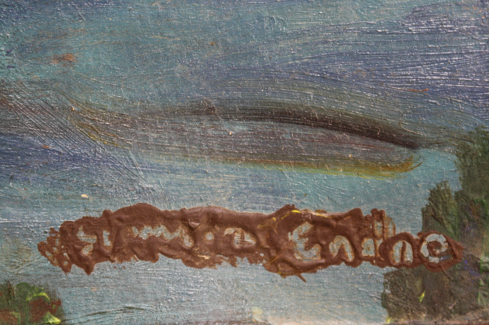 SIMON Endre, Aquatic Landscape with Fish [4]
