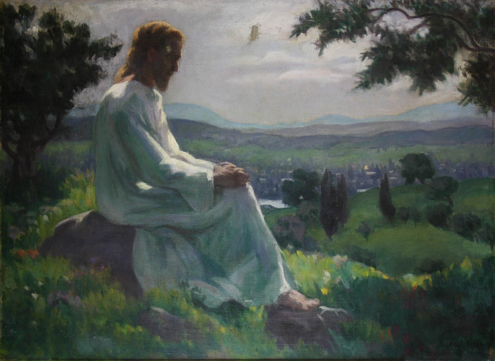 K.CSIKOS Antónia., Isus în grădina Ghetsimani, 1933 [1]