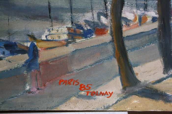 TOLNAY Tibor, Cityscape from Paris, 1985 [5]