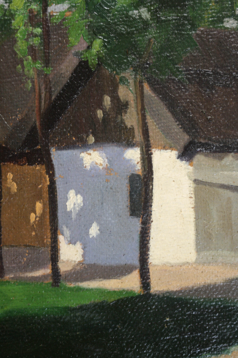 MACALIK Alfréd, Landscape with Houses in Szolnok, 1917 [2]