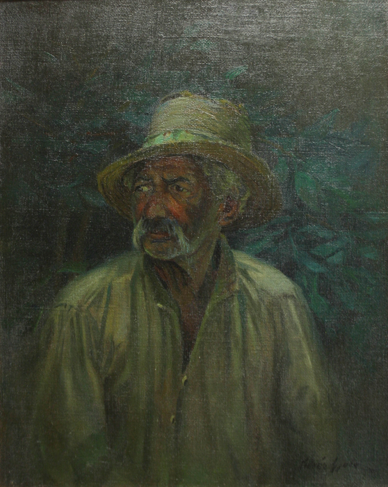 KÖVÉR Gyula, Portret de bătrân [1]