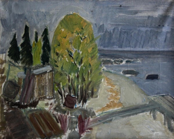 BARABÁS Márton Márkusfalvi, Landscape from the Red Lake Area [1]