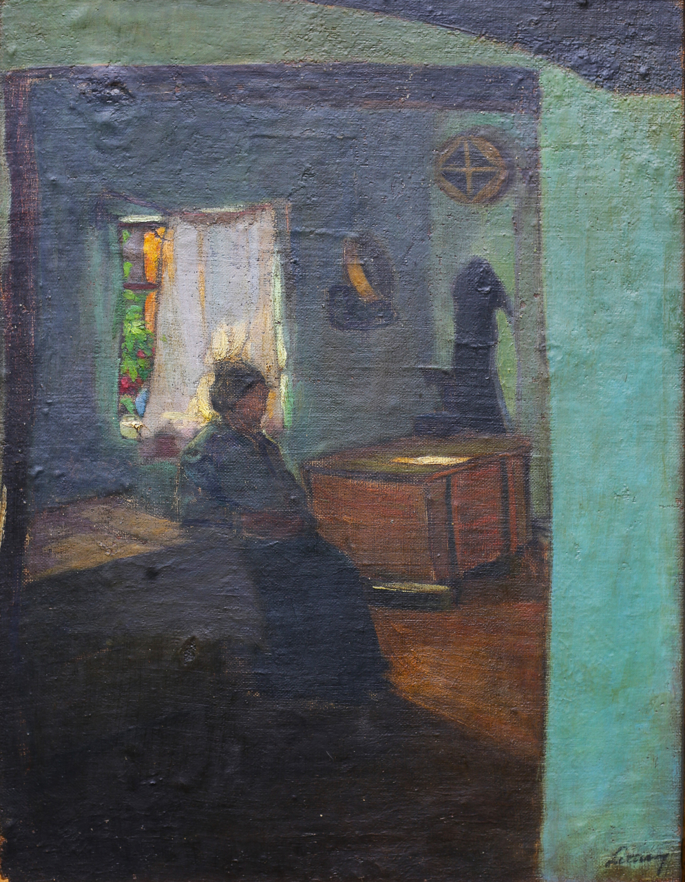 LITTECZKY  Endre, The Artist`s Mother [1]