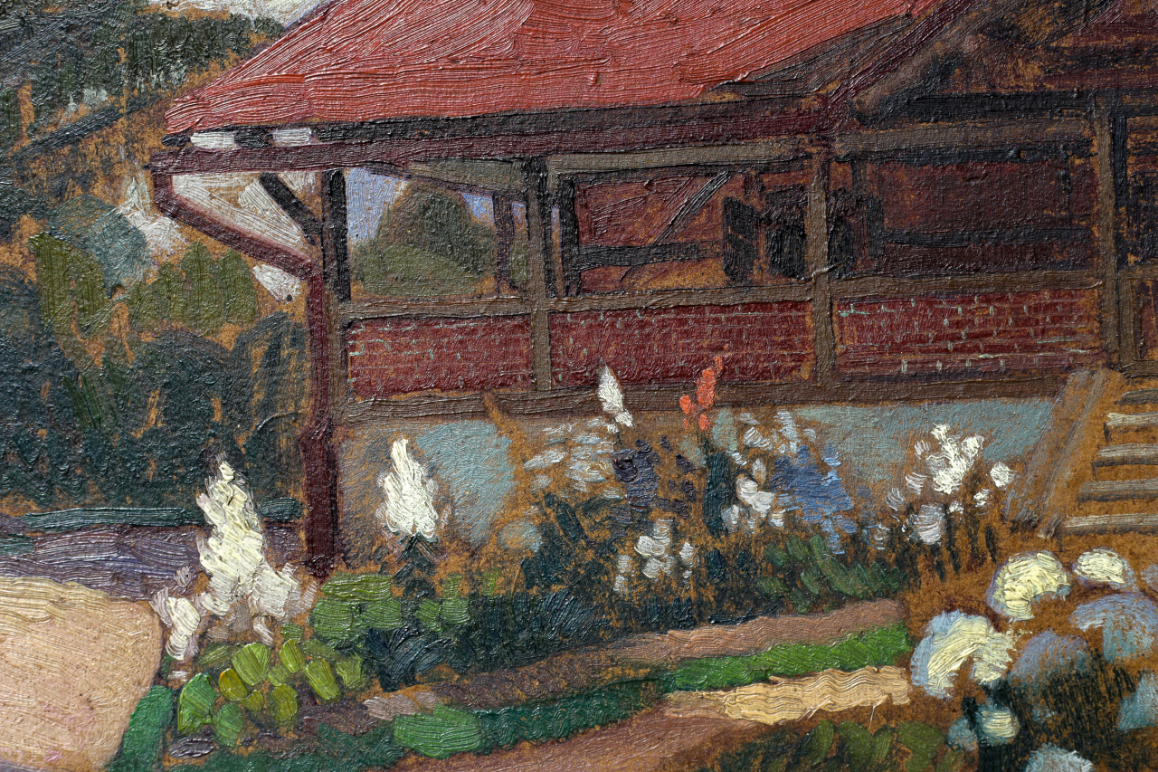 Liviu BORDEAUX | SZABÓ Elemér, Casă cu cerdac [2]