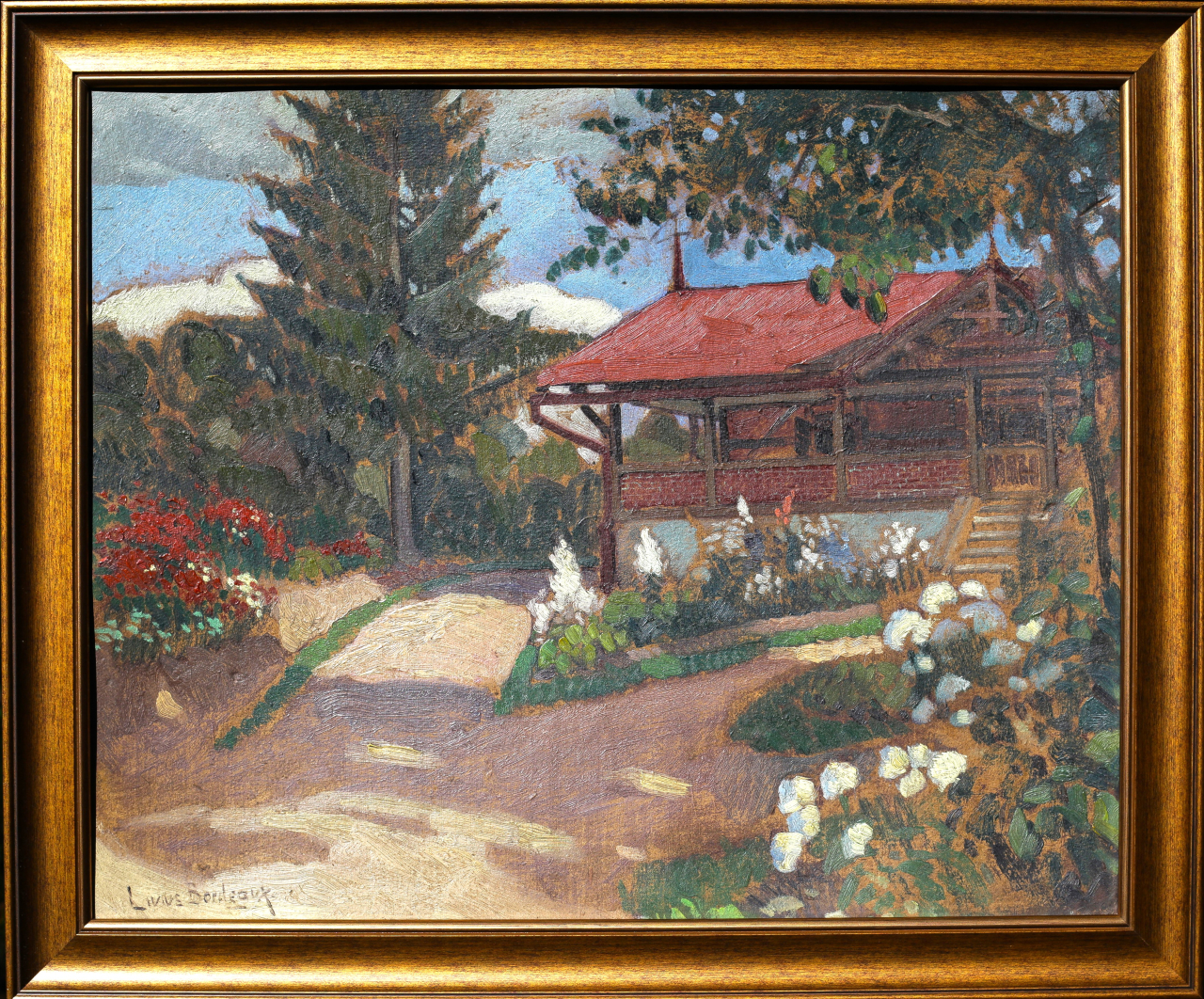 Liviu BORDEAUX | SZABÓ Elemér, Casă cu cerdac [4]