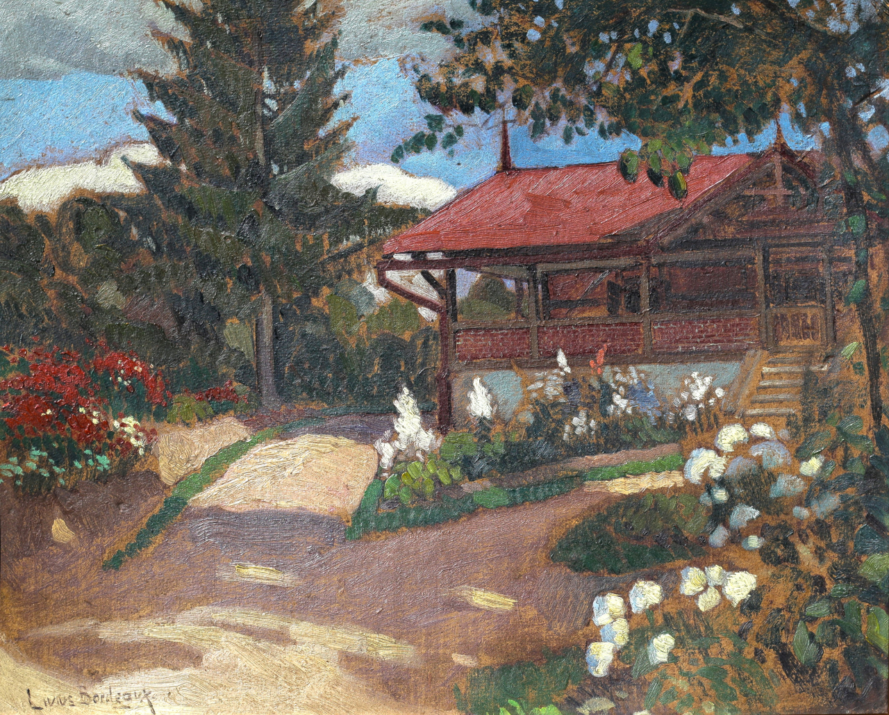 Liviu BORDEAUX | SZABÓ Elemér, Casă cu cerdac [1]