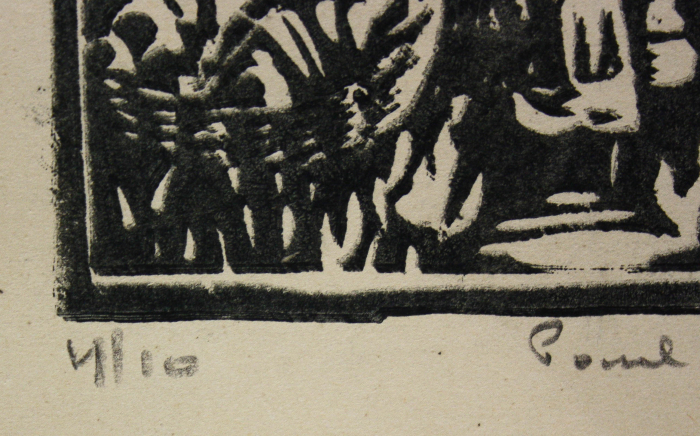 Paul CONSTANTINESCU, In the Church Garden [3]