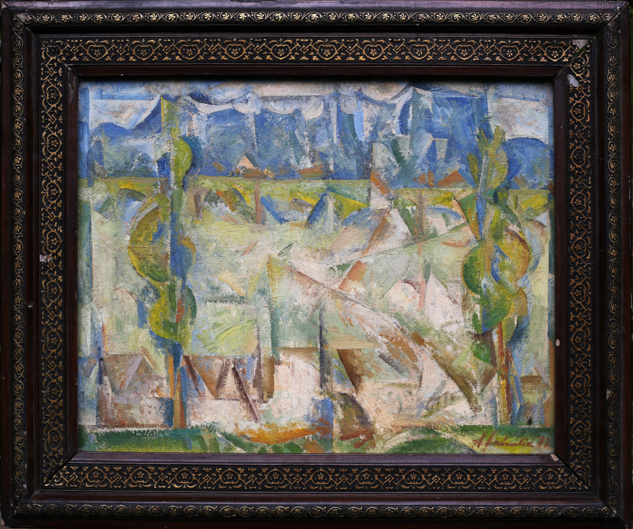 ȘAINELIC Alexandru, Landscape, 1982 [3]